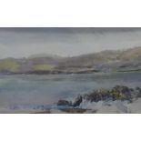William Armour RSA RSW RGI (Scottish 1903-1979) 'Grey Harmony, Kintyre' Watercolour,