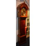 A good quality walnut longcase clock by James Stuart Armagh,
