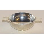 A silver quaich, hallmarks for Edinburgh 1998 TE,