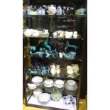 A large quantity of china, pottery and teawares, to include Poole ornaments, storage jars,