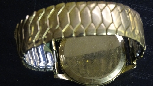 A gent's yellow metal Omega wristwatch, - Image 5 of 6