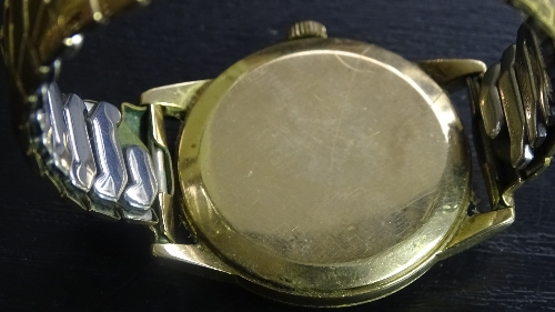 A gent's yellow metal Omega wristwatch, - Image 3 of 6