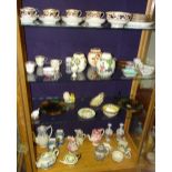 A miscellaneous collection of 19th century and later ceramics,