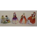 Three Royal Doulton figurines, to include 'Dorcas' HN1558,