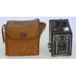 A 'Brownie' Six-20 D camera by Kodak circa 1950's,