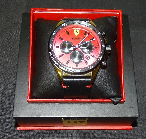 A Scuderia Ferrari Pilota Chronometro gentleman's wristwatch,