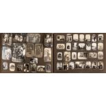 [ROMANOV FAMILY / WHITE RUSSIANS] AN IMPRESSIVE PHOTO ALBUM WITH APPROXIMATELY 1,700 PHOTOGRAPHS