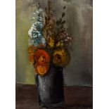 MAURICE DE VLAMINCK (FRENCH 1876-1958)Fleurs dans un Vase, oil on canvas46 x 33 cm (18 1/8 x 13