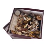 BOX OF TWENTY THREE ASSORTED PAIRS OF CUFFLINKS-