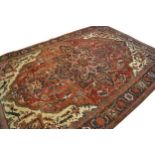 NORTHWEST PERSIAN HERIZ CARPET349 x 236 cm.