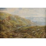 WILLIAM HOPE, LATE NINETEENTH-CENTURY Highland stream Oil on canvas 30 x 46 cm.