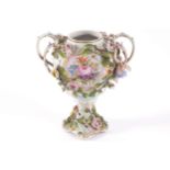 NINETEENTH-CENTURY SITZENDORF VASE (a.f.) Provenance: Estate of the late Elizabeth Oâ€™Kelly,