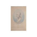 PORTRAIT MINIATURE ENGRAVING The Right Hon. Edmund Burke, published London 1832 13 cm. high; 8 cm.