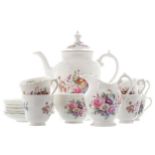 FIFTEEN-PIECE COALPORT CHINA TEA SETProvenance: The Estate of the late Timothy Kiely, Michael St.,