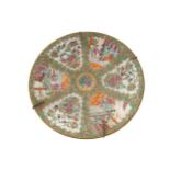 NINETEENTH-CENTURY CHINESE CANTONESE CHARGERof circular serpentine form35 cm. diameter