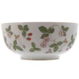 WEDGWOOD FRUIT BOWLwhite ground with fruit and floral decorationProvenance: The Estate of the late