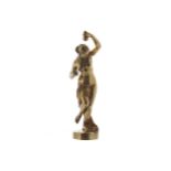 AFTER JAMES PRADIER (FRENCH, 1790-1852)The African Dancer Signed gilt bronze 47 cm. high