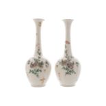 PAIR OF JAPANESE KAKIEMON STYLE VASES22 cm. high (2)