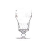IRISH GEORGIAN GLASS CELERY JAR19 cm. high