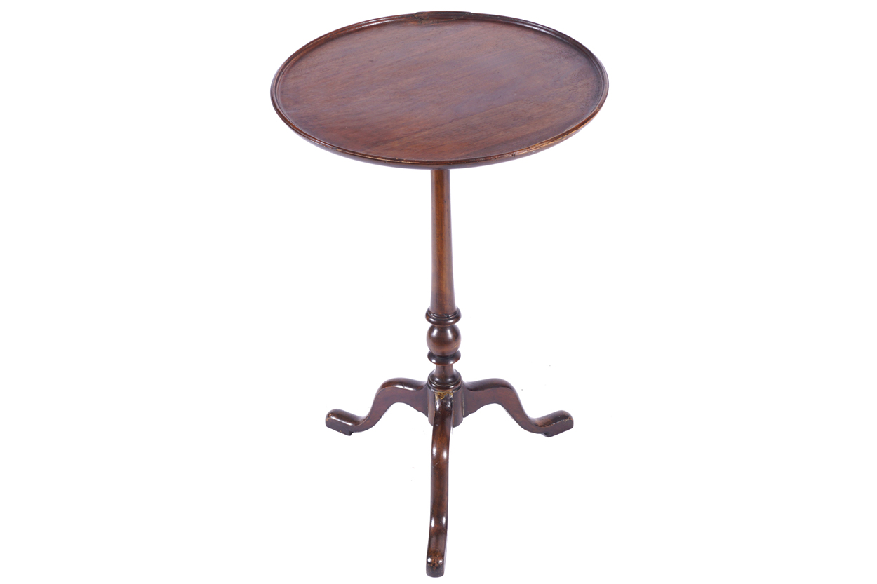 NINETEENTH CENTURY MAHOGANY WINE TABLE Provenance: The Robinson Collection 70 cm. high; 45 cm. wide;