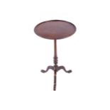 NINETEENTH CENTURY MAHOGANY WINE TABLE Provenance: The Robinson Collection 70 cm. high; 45 cm. wide;