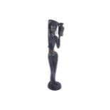 ABSTRACT STUDY Bronze figure of an oriental woman 125 cm. high; 27 cm. wide