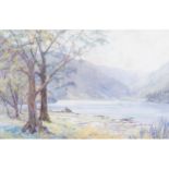 GLADYS WYNNE (IRISH, 1876-1968) Upper lake, Glendalough Watercolour Signed lower-left ‘G.Wynne’ 28 x