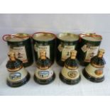 Wade Bells Scotch whisky Christmas decanters (4 boxed)