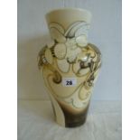 Large Moorcroft Cow Parsley design vase- Emma Bossons (12")