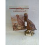 Royal Doulton Famous Grouse Scotch whisky decanter boxed