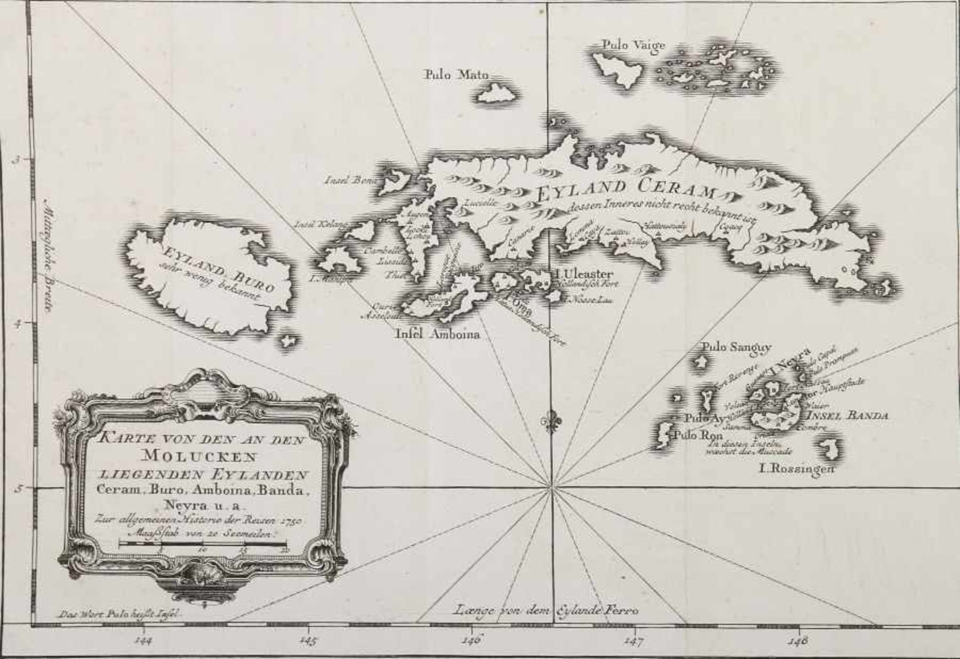 Bellin, Jaques-Nicolas, nach 1703 - 1772. 6 Karten und Ansichten Indonesien, 1x "Karte von den an - Image 4 of 7