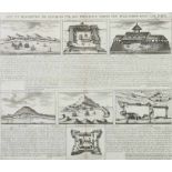 Chatelain, Henri 1684 - 1743. "Vue et Description de quelques-uns des principaux Forts des