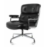 Eames, Charles & Ray Bürodrehsessel "Lobby Chair", Entwurf: 1960, Ausführung: Herman Miller, 1968,