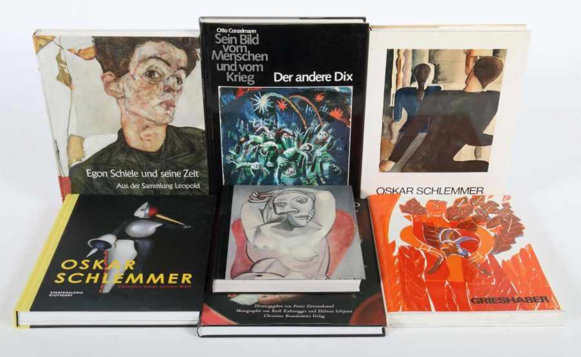 Konvolut Kunstbücher 7-tlg. best. aus: Maur, Oskar Schlemmer, Prestel, 1982; Conzelmann, Der - Bild 2 aus 2