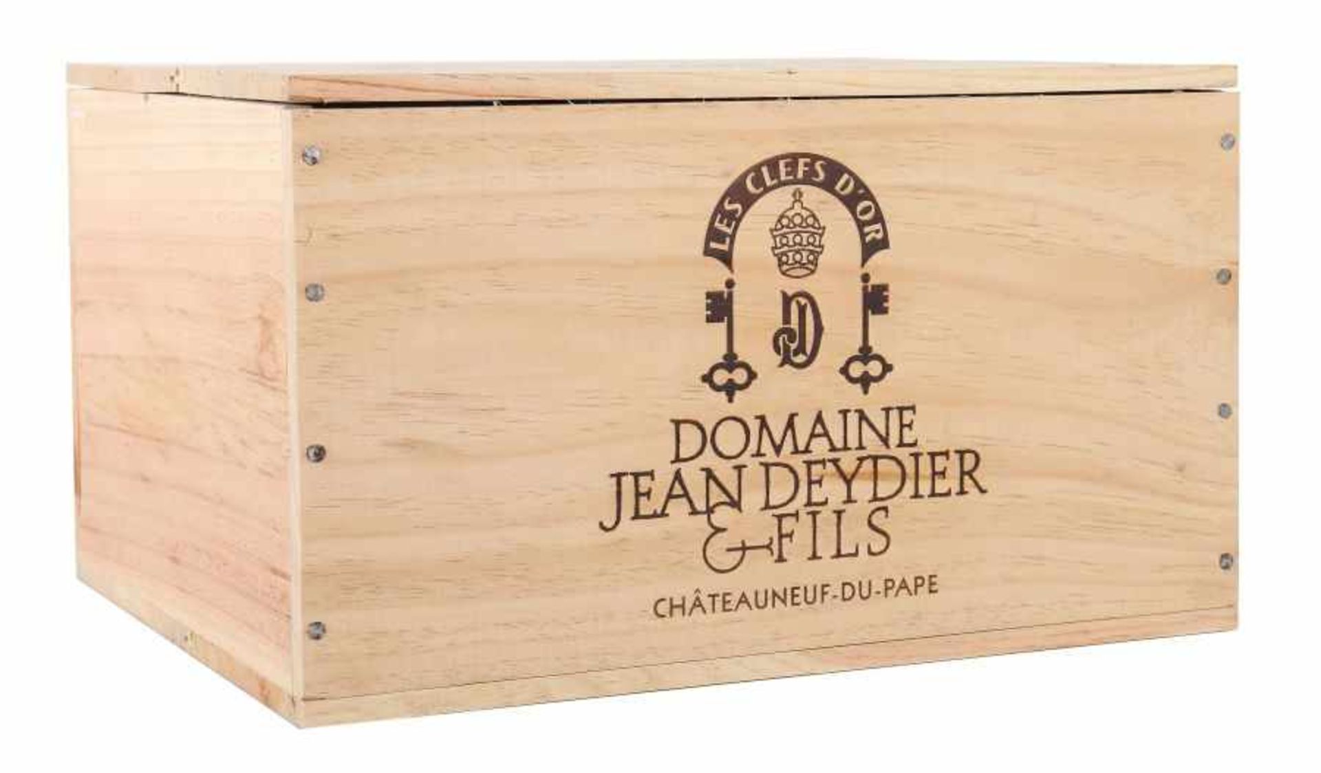 1 Kiste Châteauneuf du Pape Domaine Jean Deydier & fils, Les clefs d'or, Selection, 6 Flaschen,