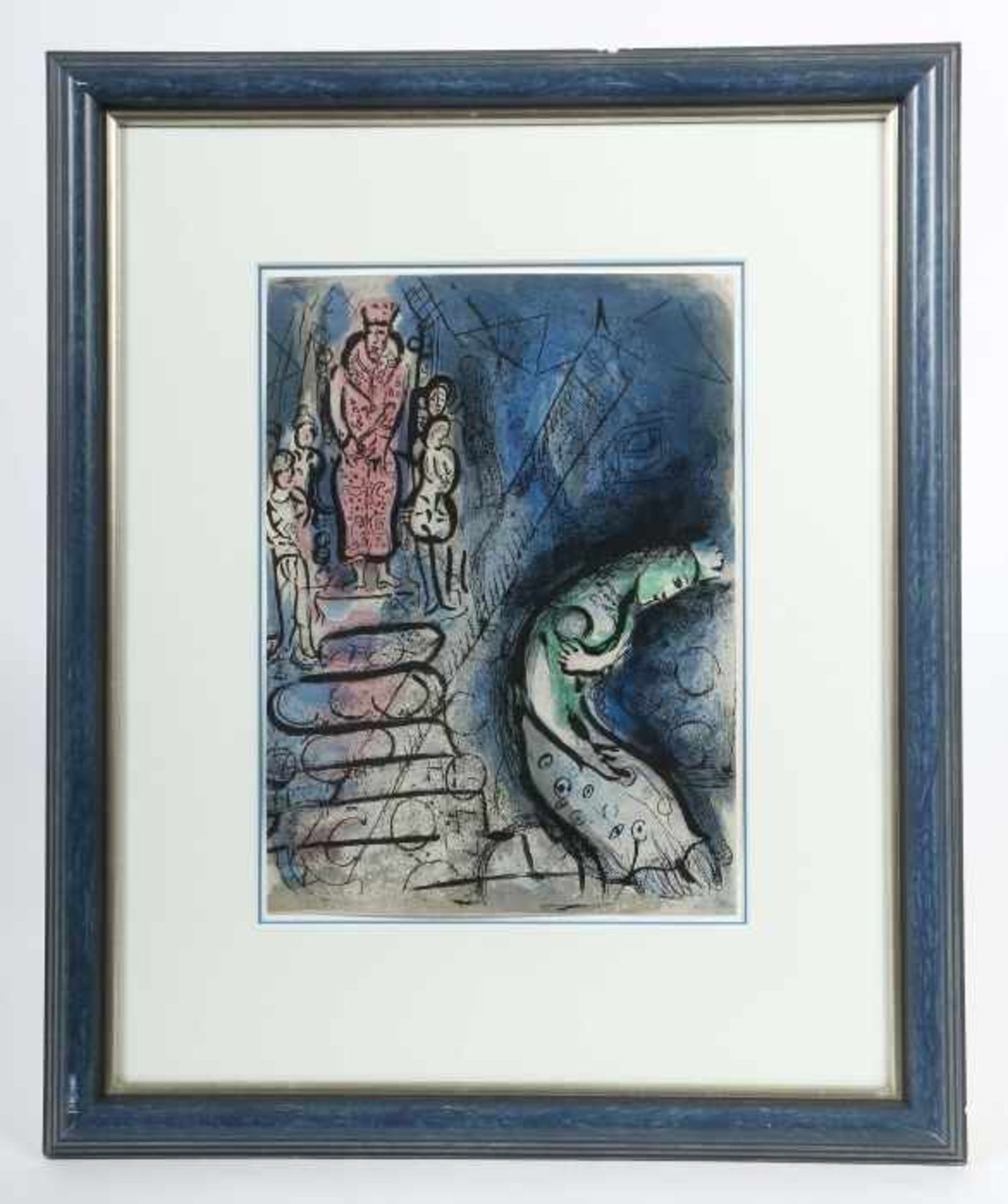 Chagall, Marc 1887 - 1985, russischer Maler, Illustrator, Bildhauer und Keramiker. "König - Bild 2 aus 2