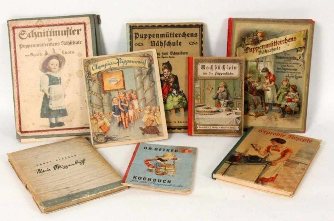 LOT VON 8 KINDER-/KOCHBÜCHERN A LOT OF 8 CHILDREN BOOKS/COOKING BOOKS