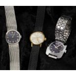 LOT VON 3 DAMENARMBANDUHREN A LOT OF 3 LADIES WRISTWATCHES