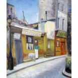 ADRION, LUCIEN Strasbourg 1889 - 1953 Paris "Restaurant le Vieux Chalet" auf dem Pariser Montmartre.