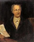 WILHELM, KARL Deutscher Maler um 1900 Johann Wolfgang von Goethe. Portrait nach Joseph Karl