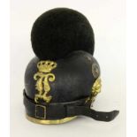 RAUPENHELM M/1868 für Mannschaften. A HELMET M/1868 for men.