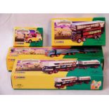 Corgi Classics 09901 Pat Collins ERF Dodgem Truck and Box Trailer Set, 27602 Crow's Atkinson 8-wheel