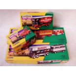 Corgi Classics 16501 Carters Scammell Highwayman Ballast with Closed Pole Trailer and Caravan, 24801