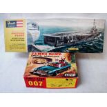 An Airfix James Bond Special Agent 007 1/24th scale construction kit Aston Martin DB5 circa 1965,