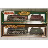 A Palitoy Mainline 00 gauge Royal Scot Crimson LMS 6100 4-6-0 Locomotive and Tender, boxed and an