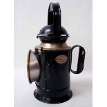 GWR brass collared four aspect Handlamp, complete with all glasses, GWR burner, stamped GWR 1934