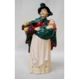 Royal Doulton, a Figural Model, The flower Seller HN789