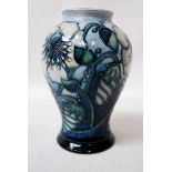 A Moorcroft pottery Vase of baluster form decorated by Marie Penkethman, impressed and painted