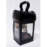 LMS 'Passenger Guards Emergency Gas Proof Lamp' (General Purpose Lamp), embossed LMS on top,