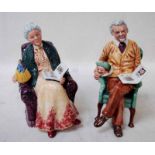 Royal Doulton, two Figural Models, Pride and Joy HN2945, Prized Possessions HN2942 (2)